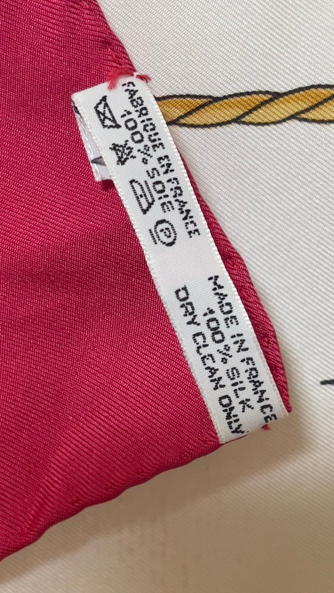 Hermès Vue du Carrosse de La Galere La Reale silk scarf