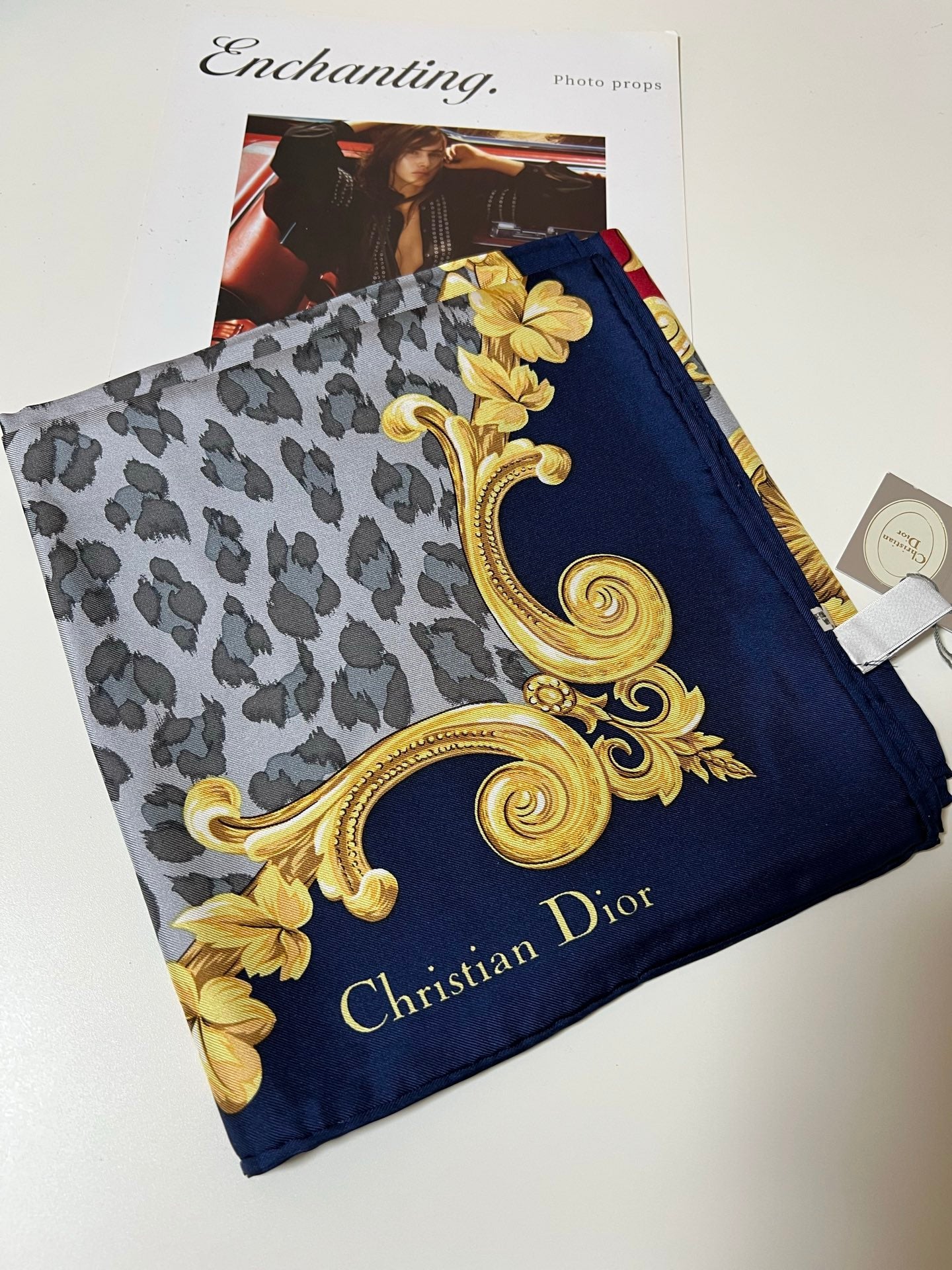 Dior scarf