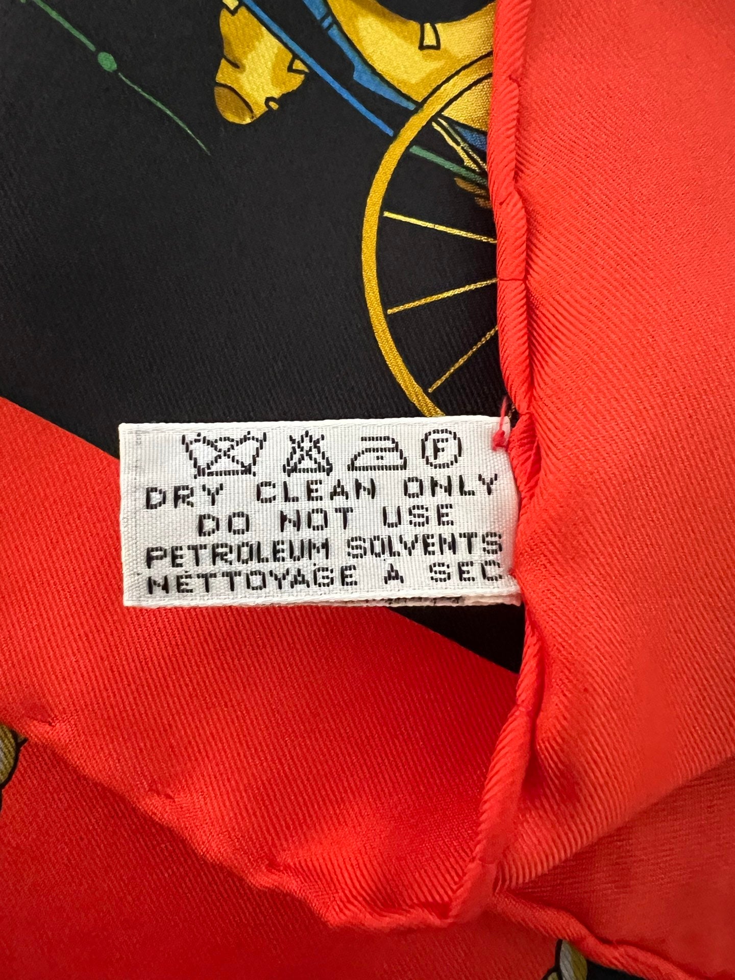 Vintage Celine Silk Scarf,