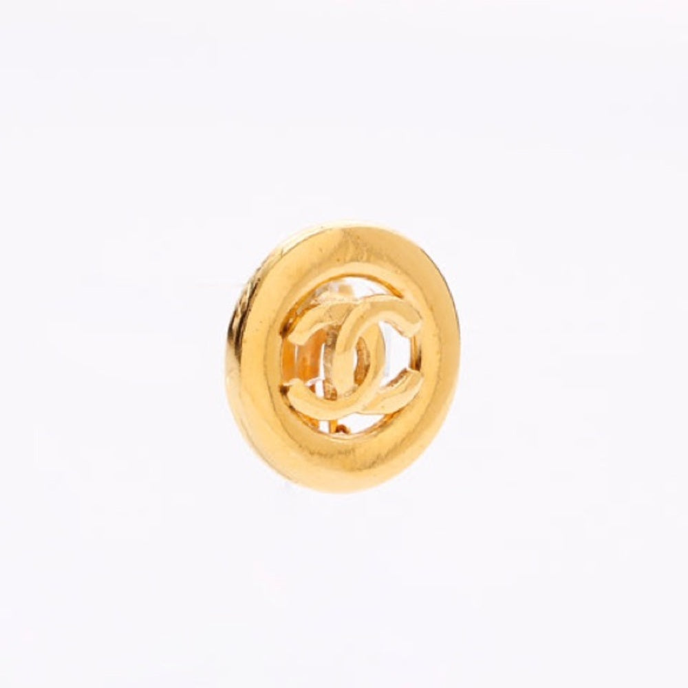 CHANEL coco mark gold Clip-on earring(s)