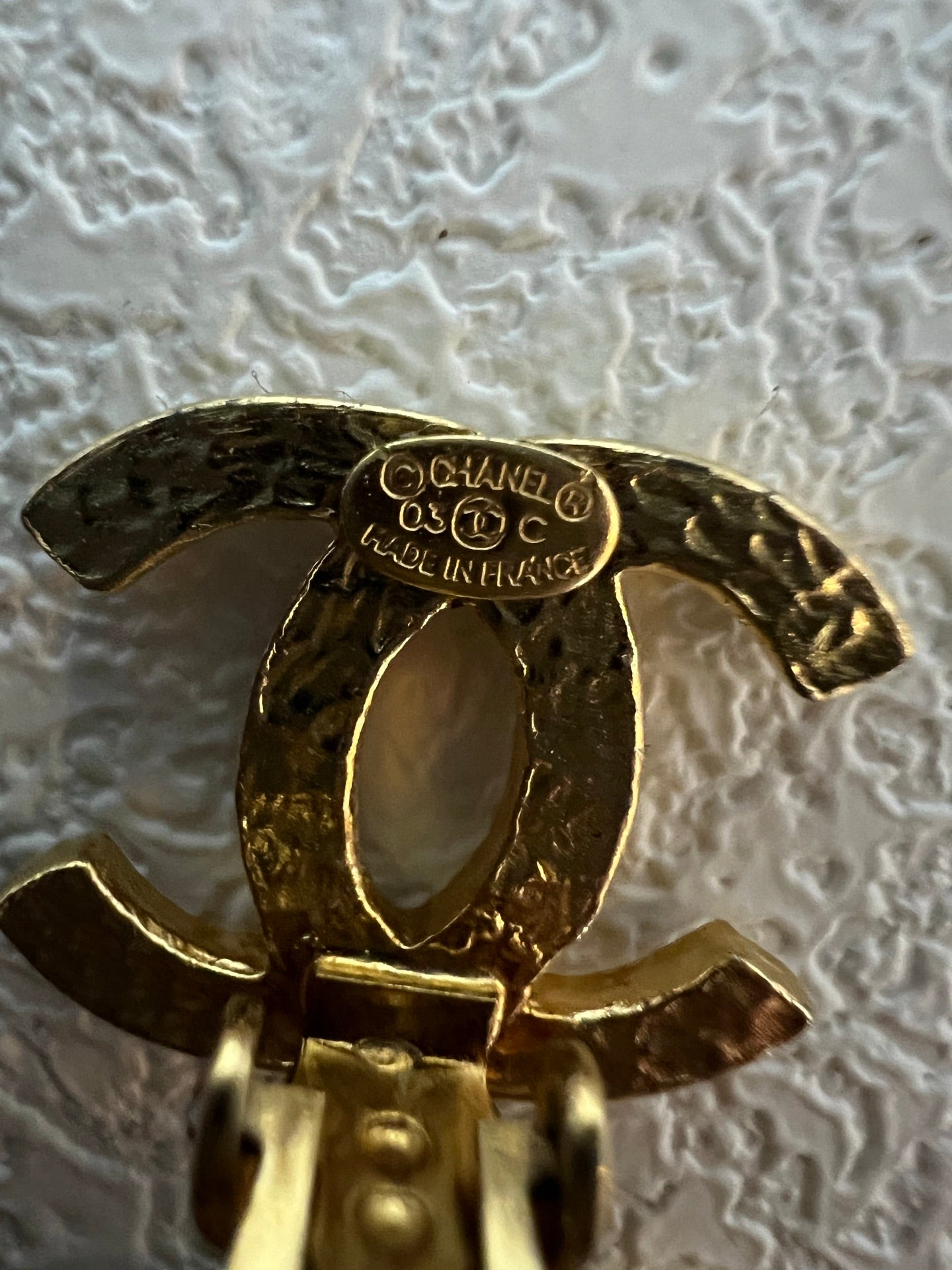 CC earrings Chanel