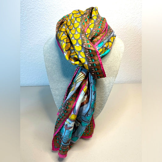 Women's silk scarf