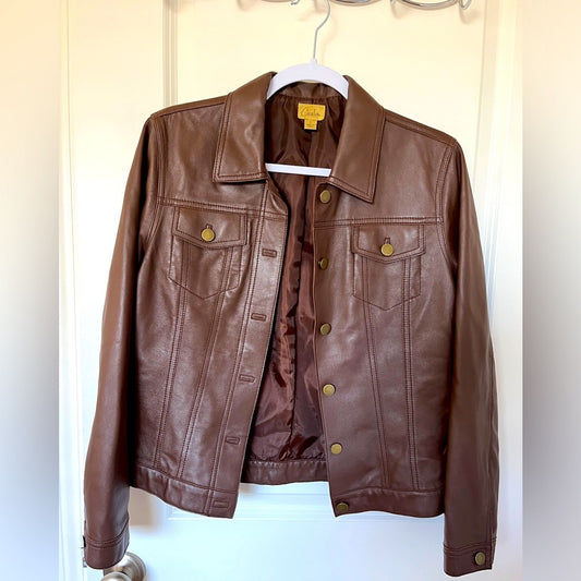 Women's leather jacket