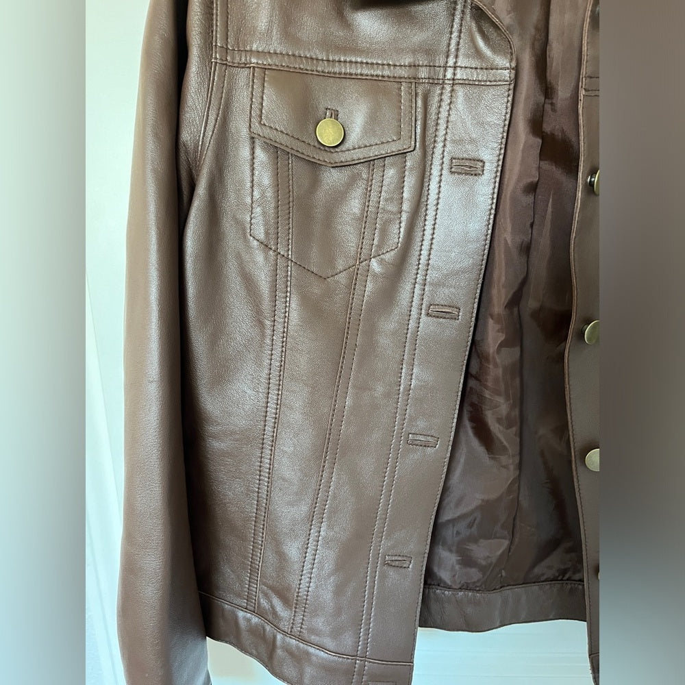 Women's leather jacket