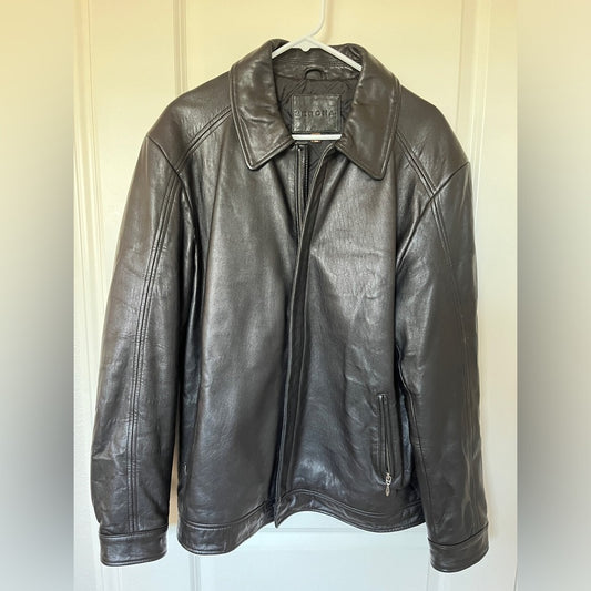 men's leather jacket