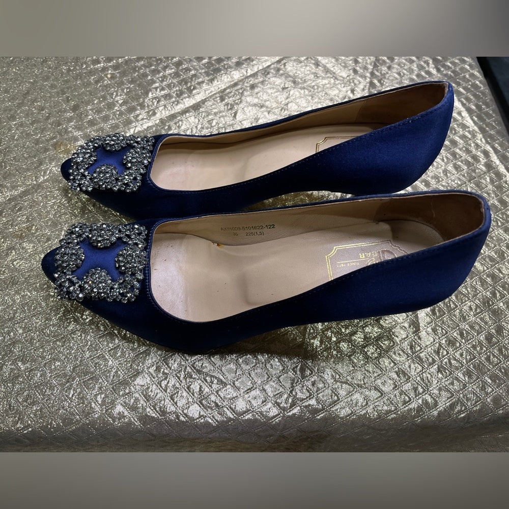 Girdear Tacones de seda elegantes para mujer