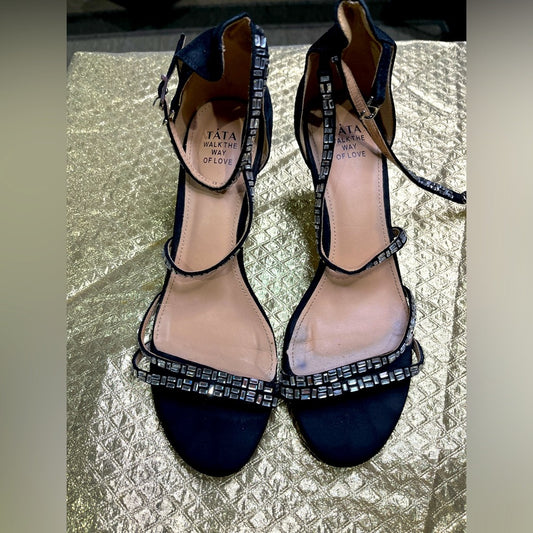 Sandalias de tacón alto para mujer