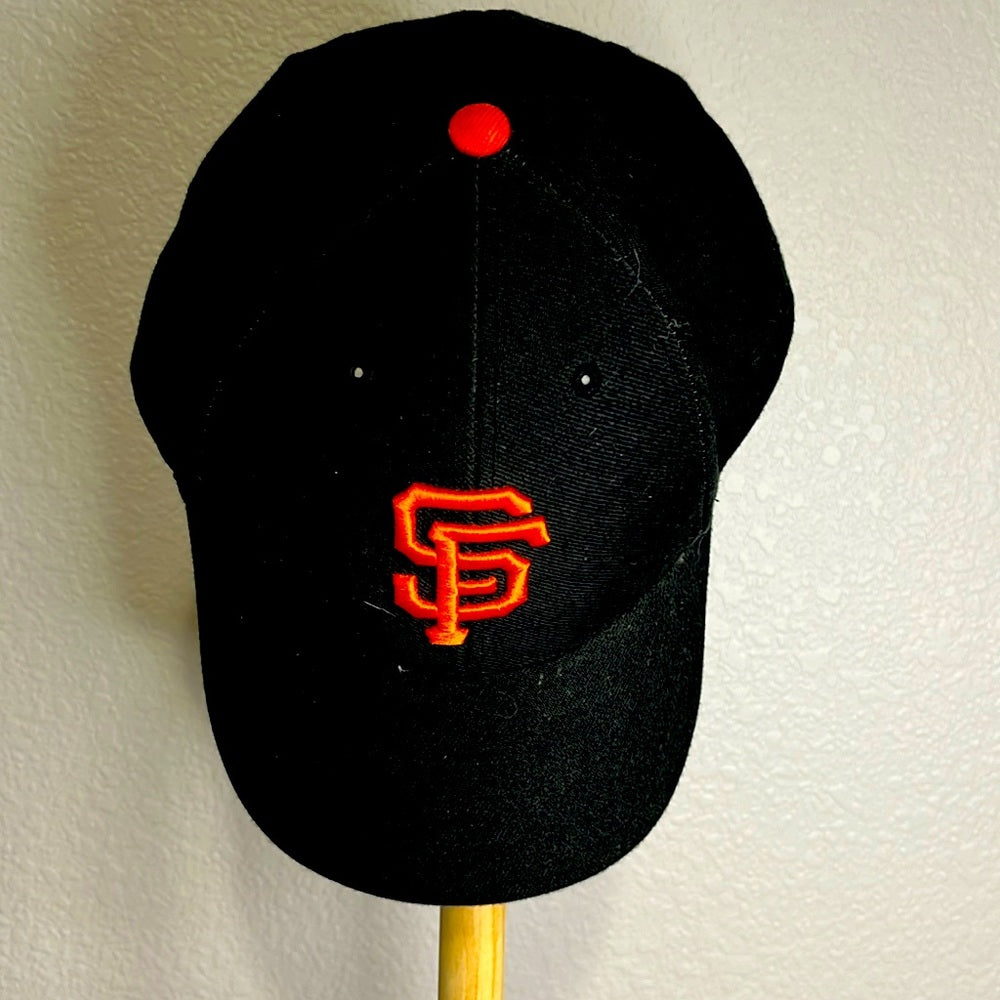 Gorra de béisbol de los San Francisco Giants con cierre a presión, color negro, talla única, para hombre, de la MLB