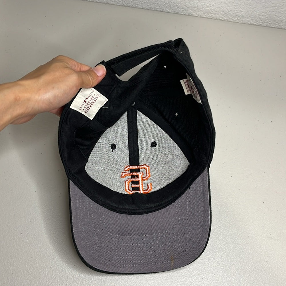 Gorra de béisbol de los San Francisco Giants con cierre a presión, color negro, talla única, para hombre, de la MLB