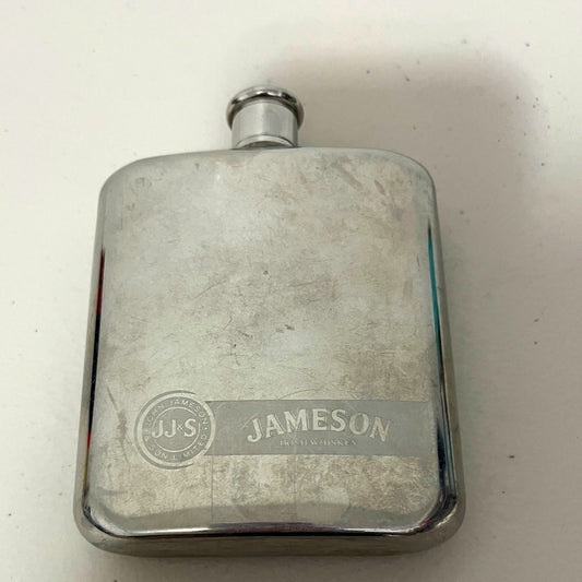 Vintage John JAMESON Son Limited Irish Whiskey Hip Flask