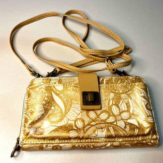 Sakroots Zip Around Wallet Clutch w/ Flap & Coin Section see pics read desc.