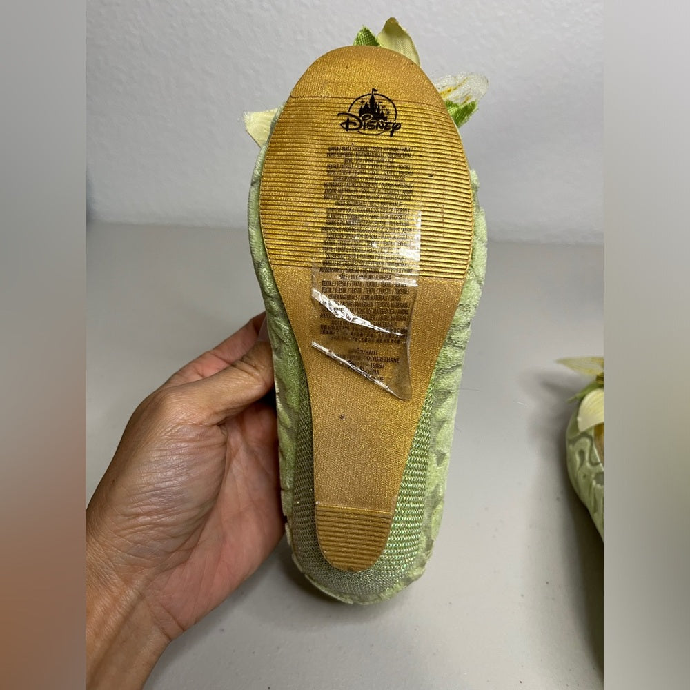 Zapatos de disfraz de Tiana de Disney para niños/Tacones de princesa Tiana de Disney