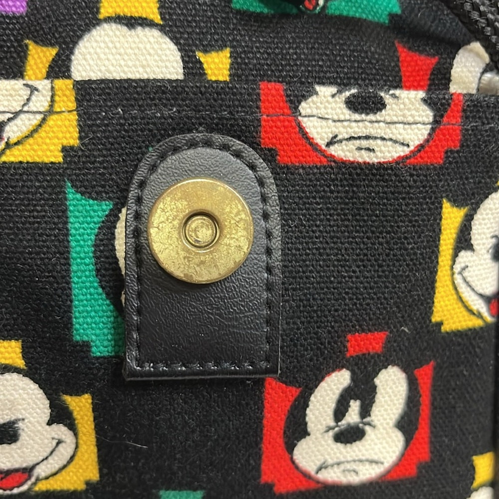 Mickey Mouse Small Backpack Bag With Mickey Mouse Heads