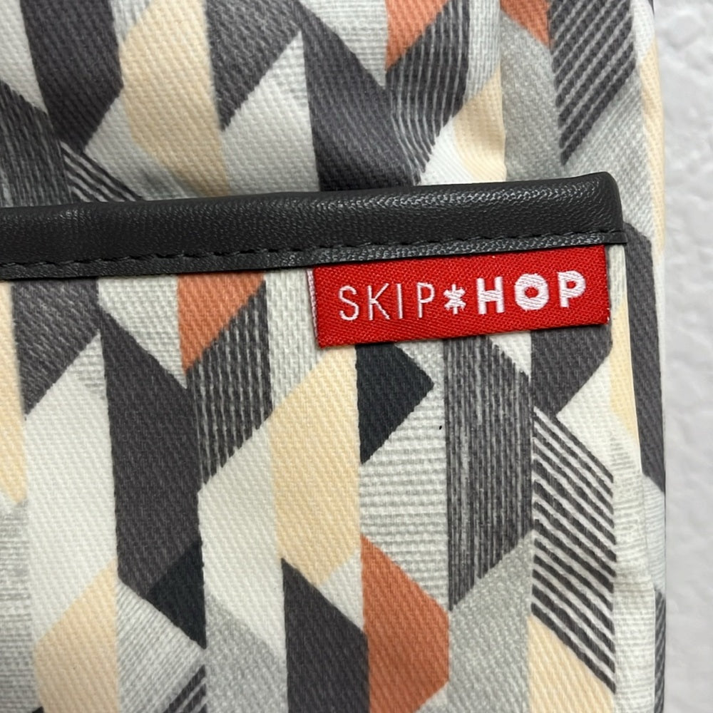 Bolso de mano Skip Hop, bolso para bebé, diseño geométrico, lona