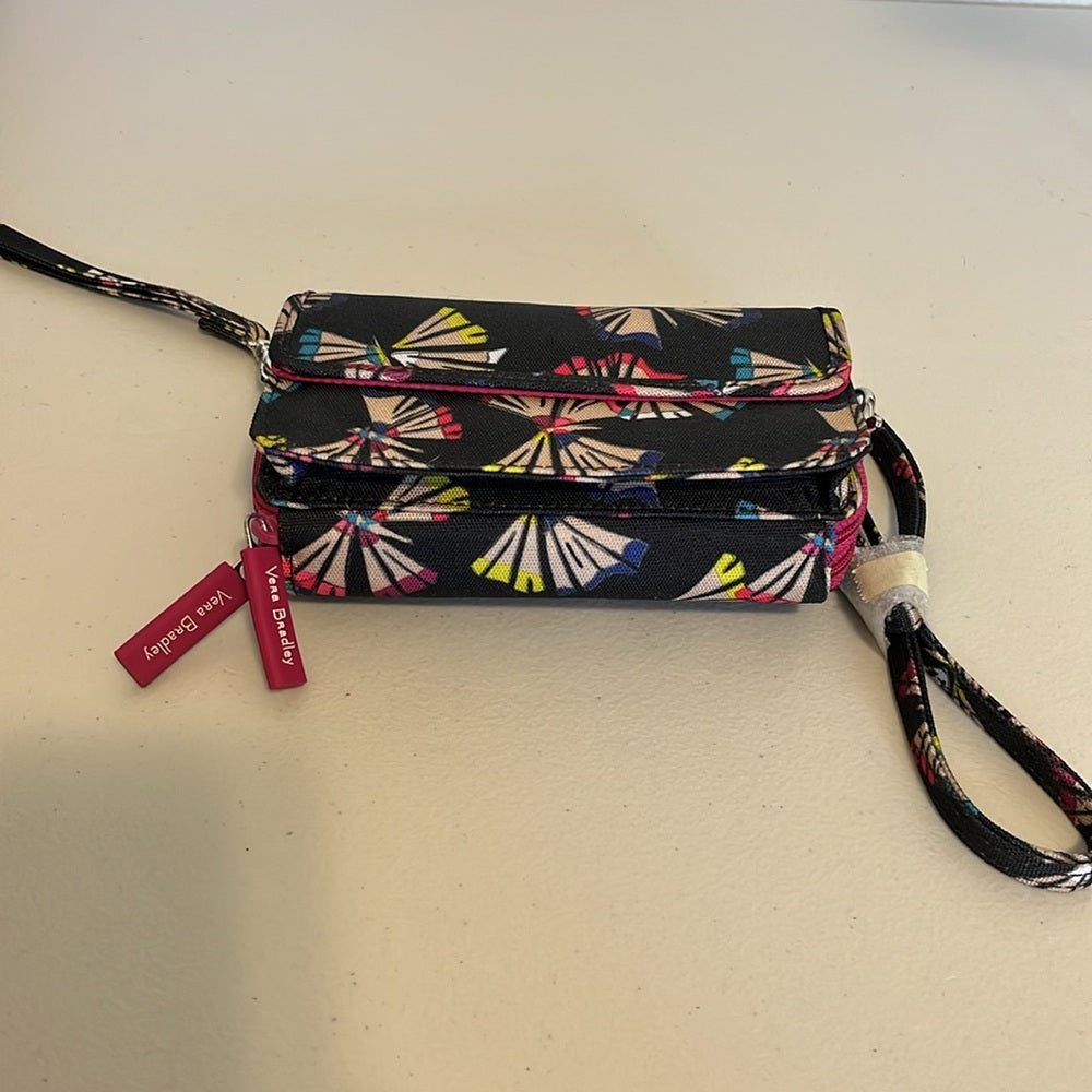 Vera Bradley All In One Crossbody  Art Butterflies EXCELLENT CONDITION