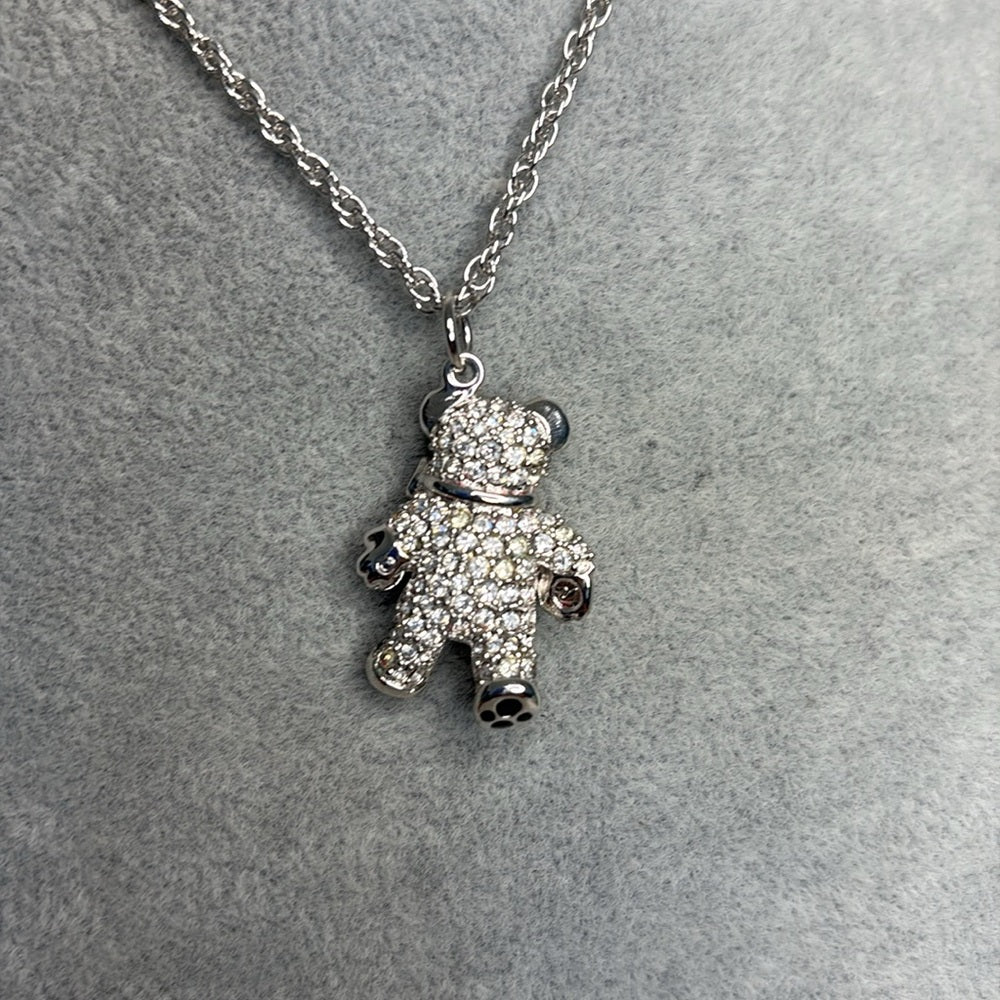 Swarovski Teddy Pendant ( Valentine Collection)