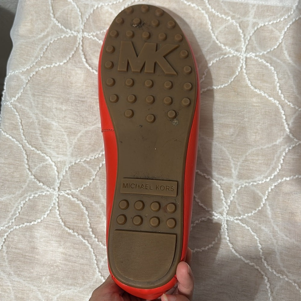 ZAPATOS PLANOS MICHAEL KORS ROJOS DE SEGUNDA MANO Talla 9.5