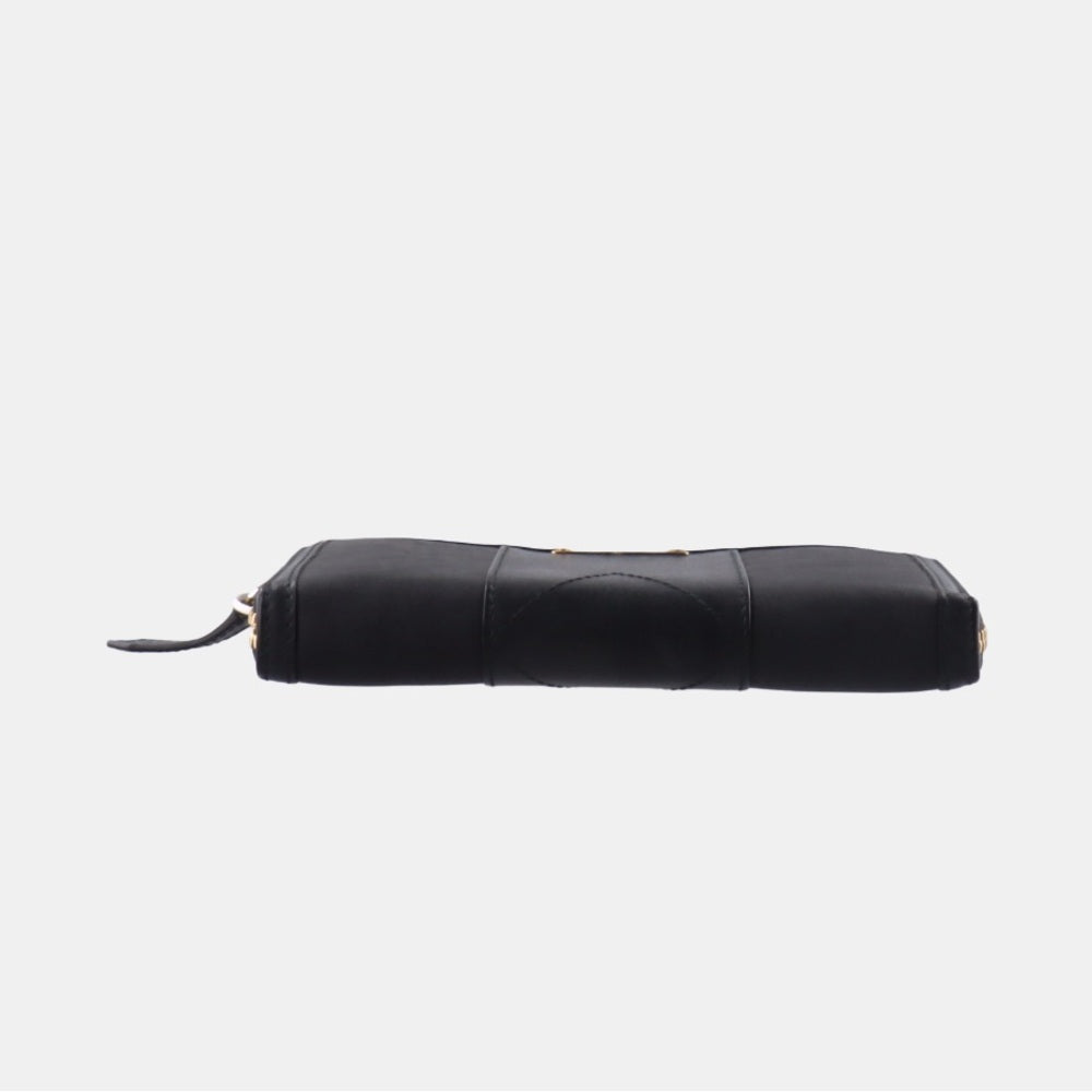 Barberry black leather wallet