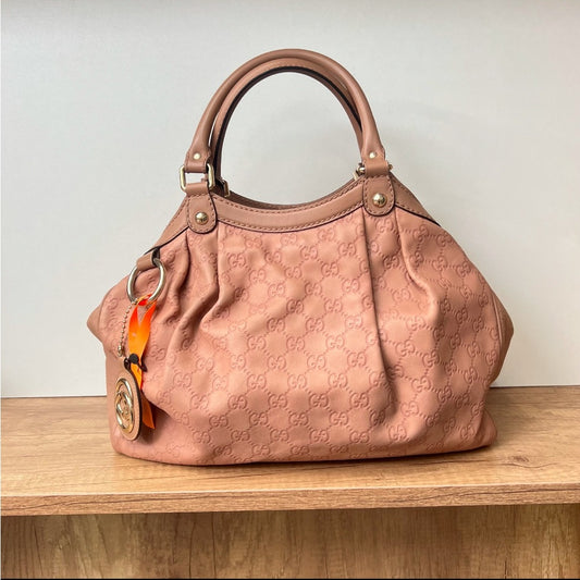 Bolso tote Sukey de piel Guccissima de GUCCI