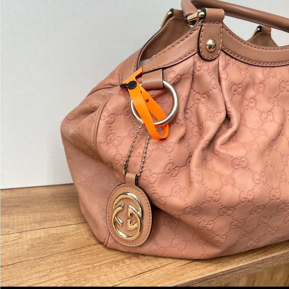 GUCCI Guccissima Leather Sukey Tote Bag