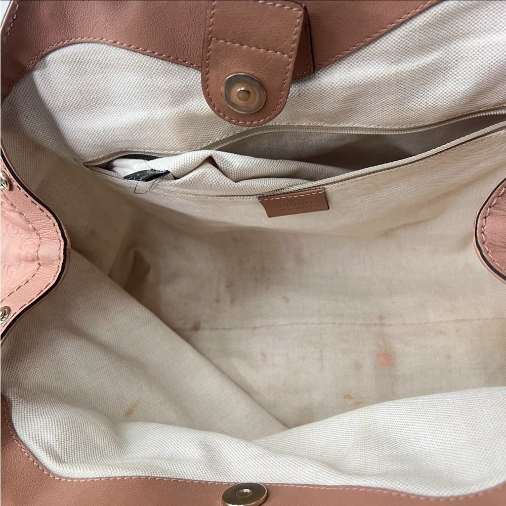 GUCCI Guccissima Leather Sukey Tote Bag