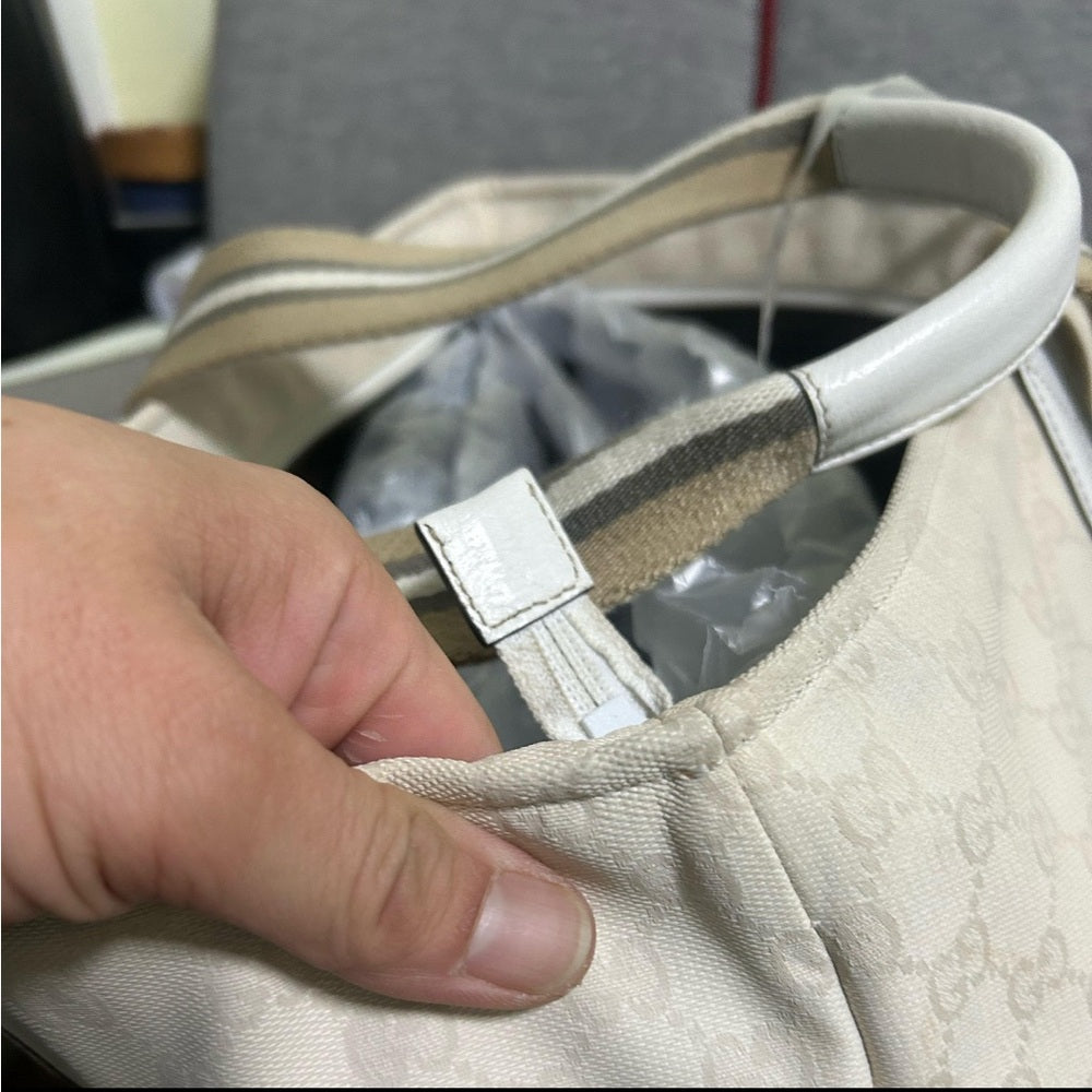 Gucci canvas tote