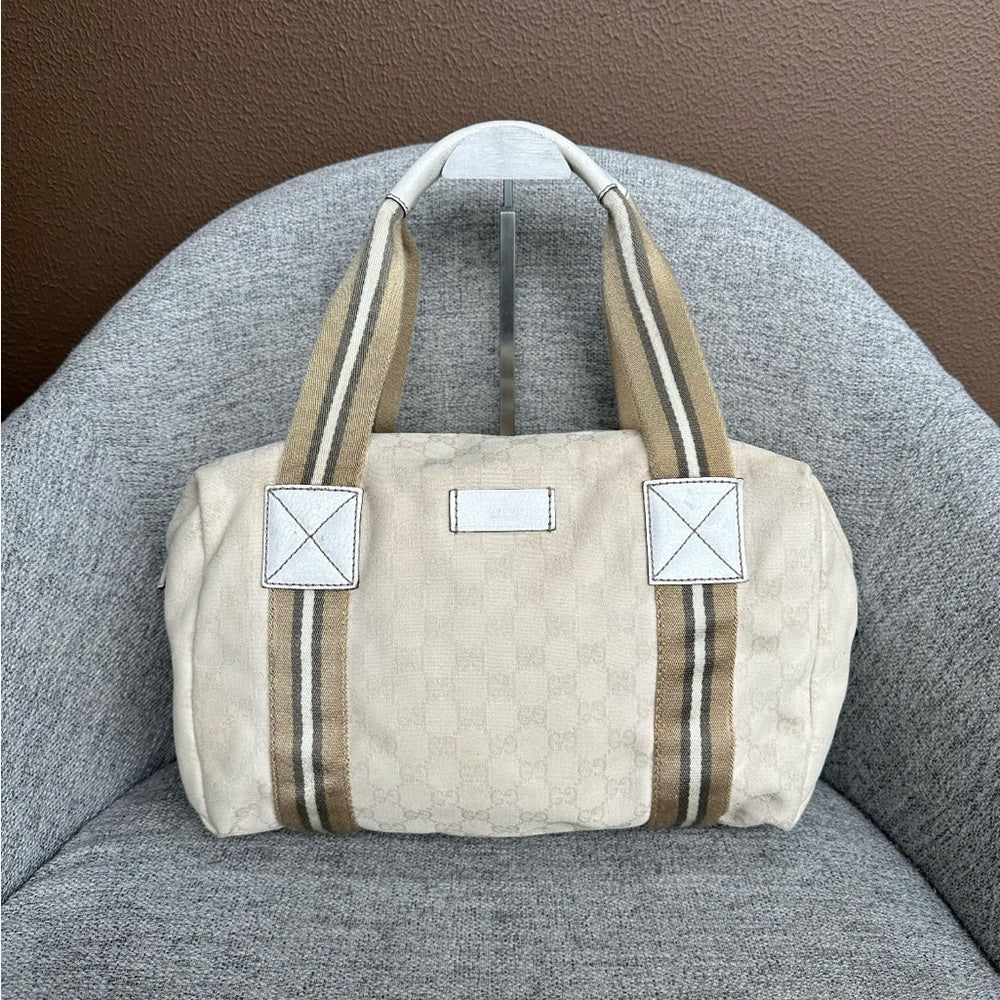 Bolso de lona de viaje Gucci