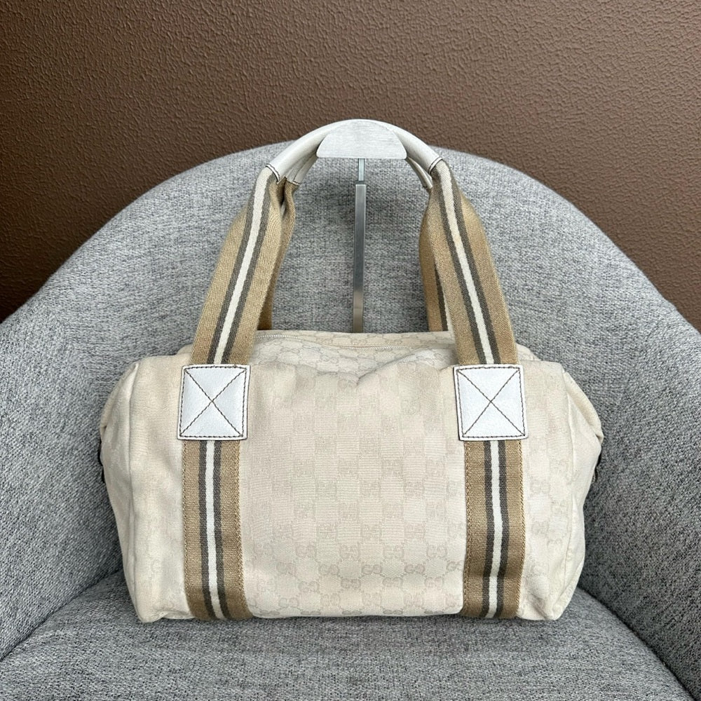 Bolso de lona de viaje Gucci