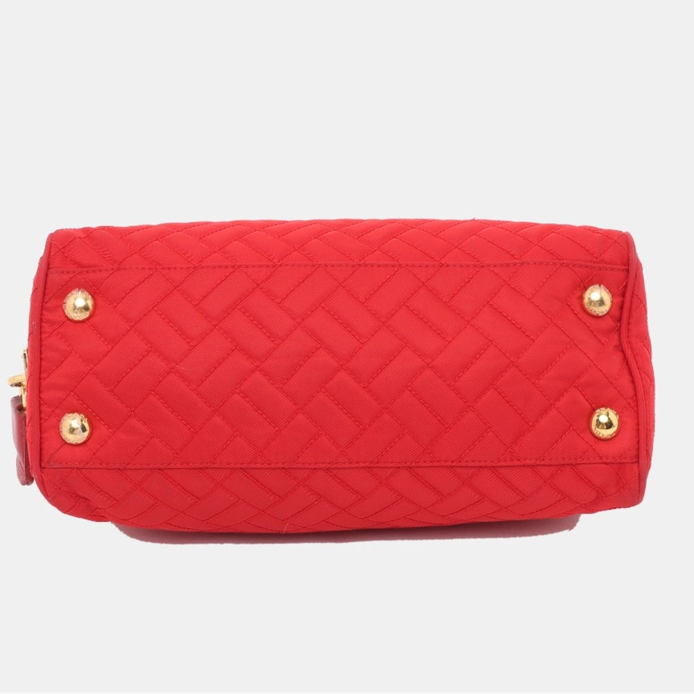 Prada Tessuto Nylon Quilted Shoulder Bag