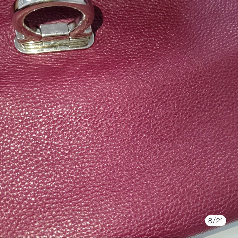 Salvatore Ferragamo Pink Leather Handbag