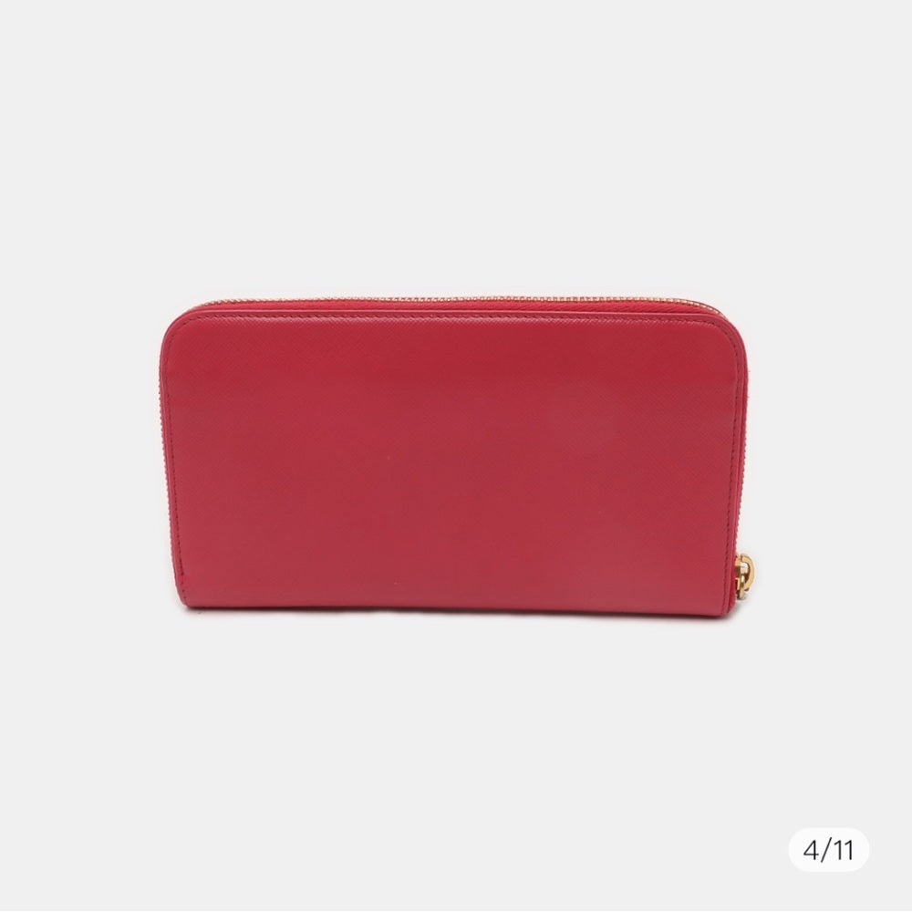 Prada Red Women's Wallet