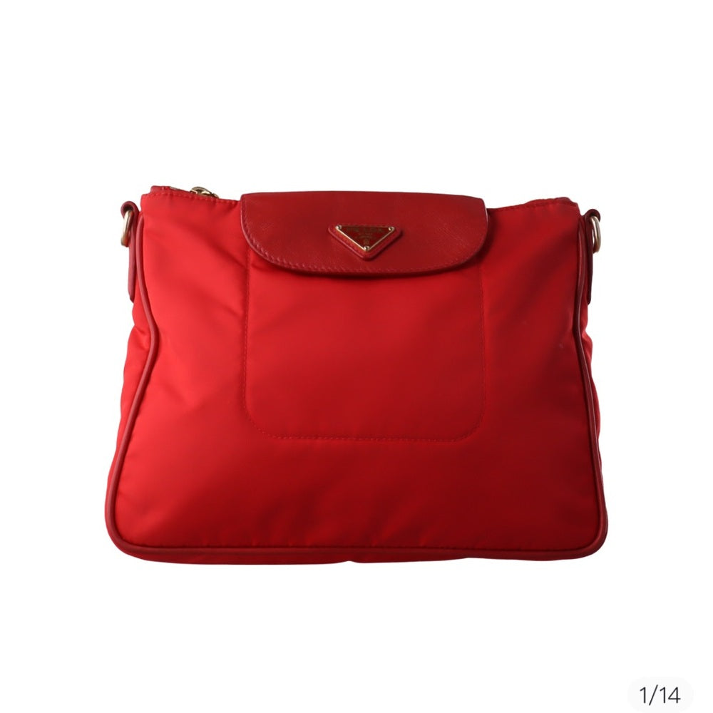 Bolso bandolera Prada Tessuto