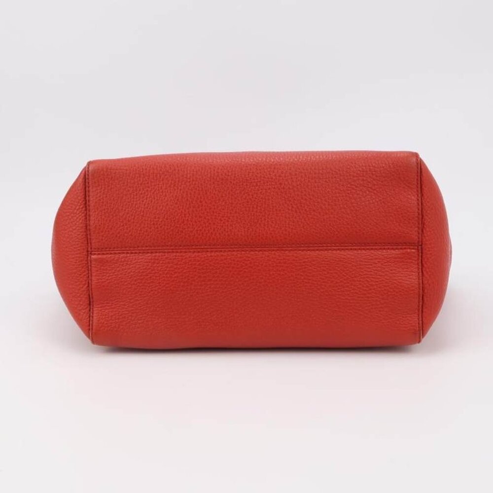 Bolso tote GUCCI Swing de piel de vacuno roja