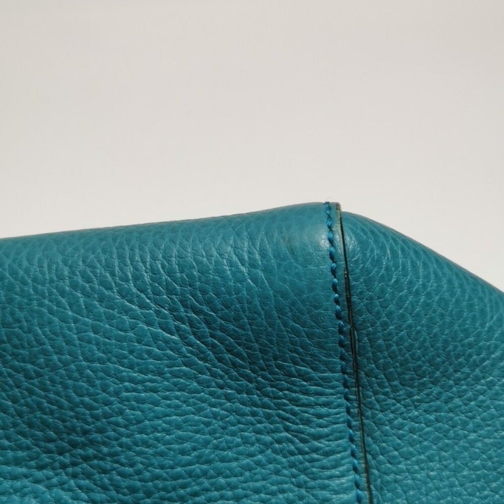 GUCCI Swing blue leather tote bag