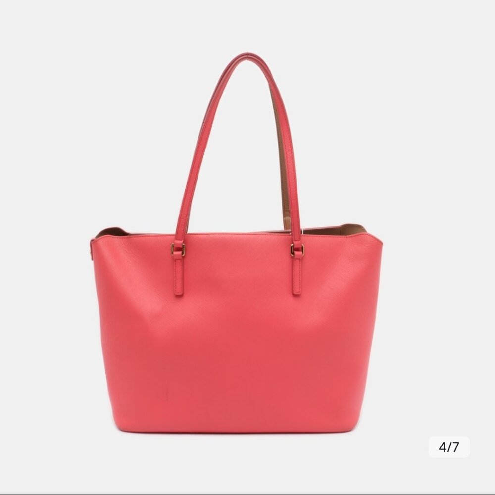 MCM RED tote bag