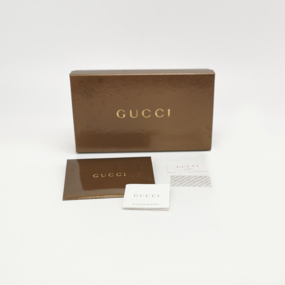 GUCCI black double G wallet