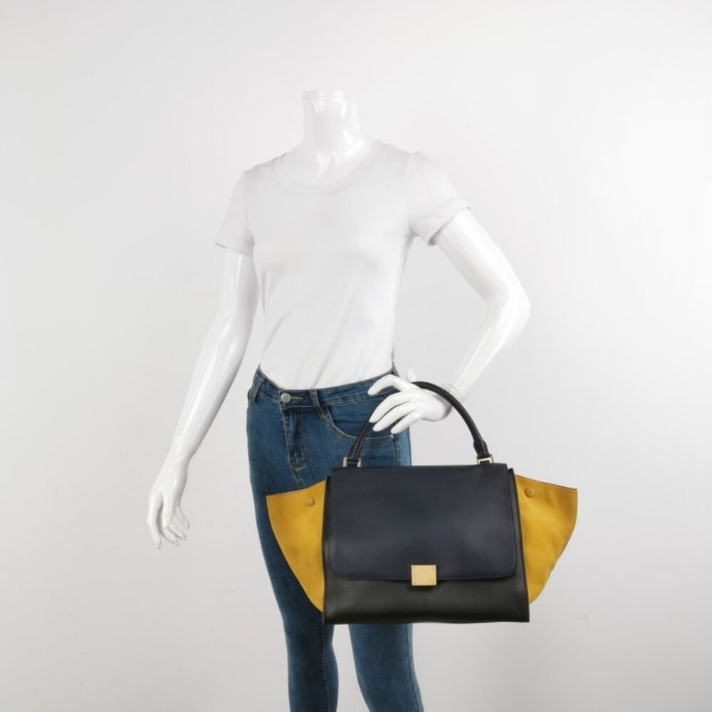 Celine Trapeze Swing Bag Color Blocking