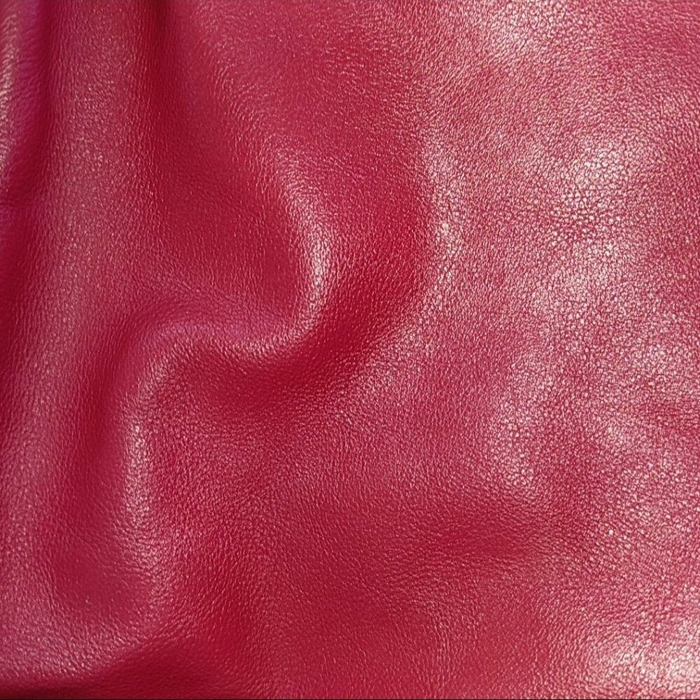 Burberry canterbury leather rose red shoulder bag-