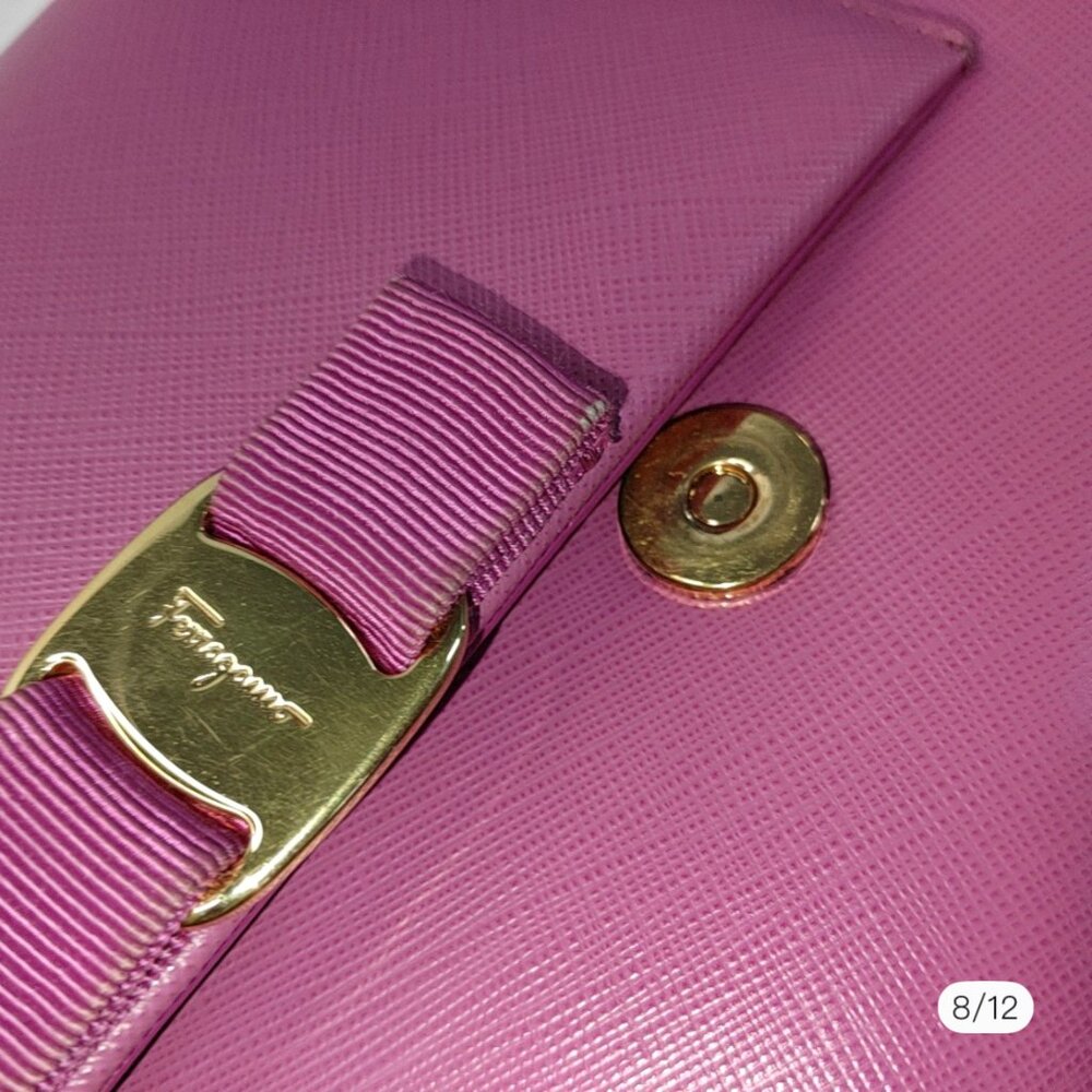 Salvatore Ferragamo Saffiano Leather Crossbody Bag