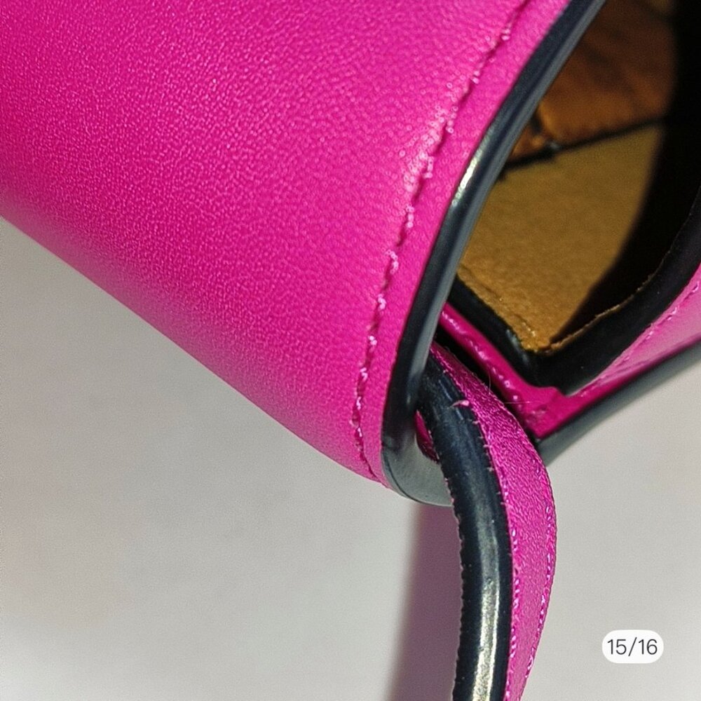 MCM Karoline Mini leather pink crossbody /