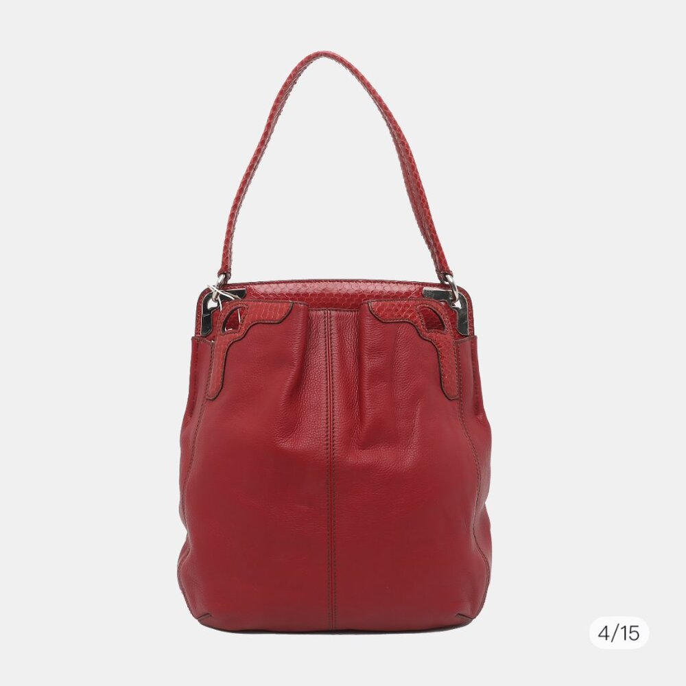 Cartier Leather Shoulder Bag Leather Shoulder Bag