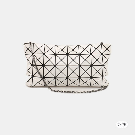 Bao Bao Issey Miyake Prism Chain-Linked Shoulder Bag