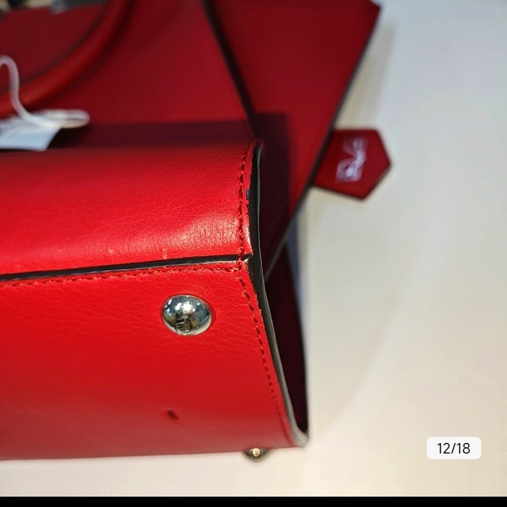 Fendi Red Leather 3Jours Tote Bag