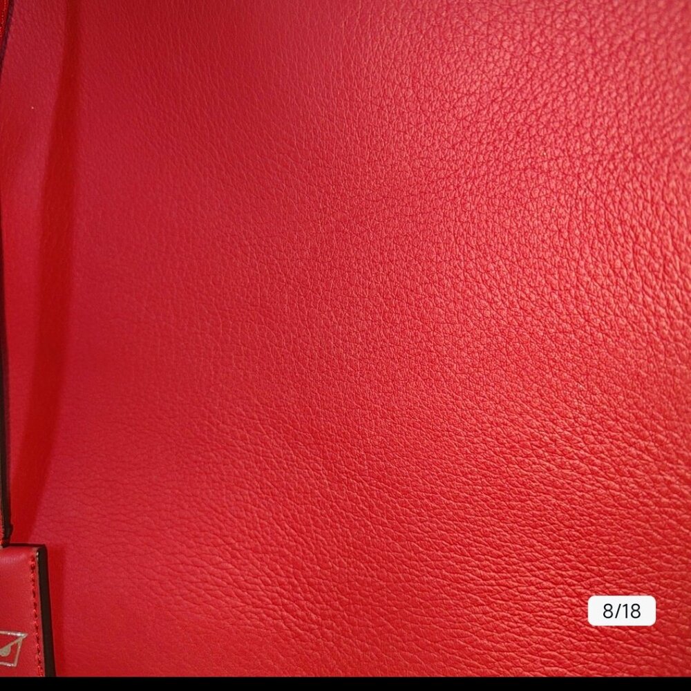 Fendi Red Leather 3Jours Tote Bag