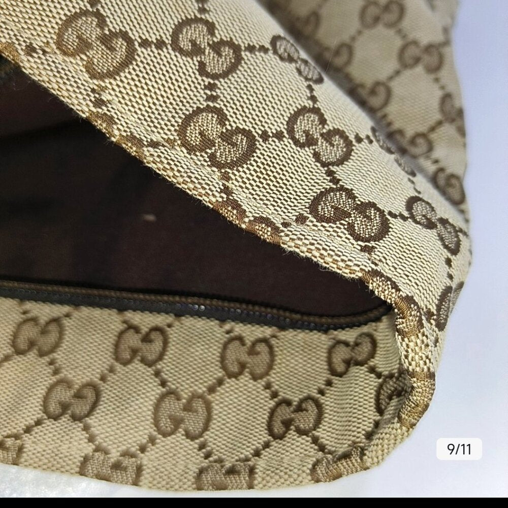 Gucci Monogram Striped Tote