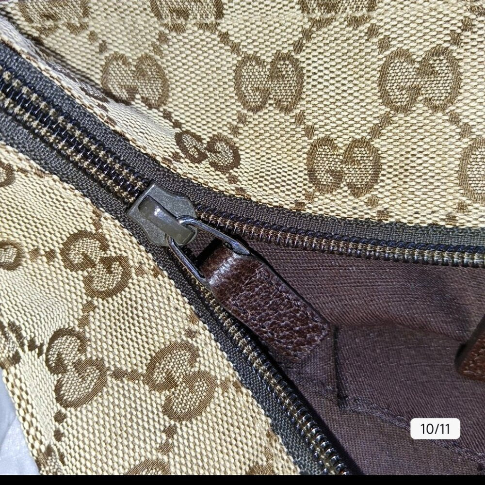 Gucci Monogram Striped Tote