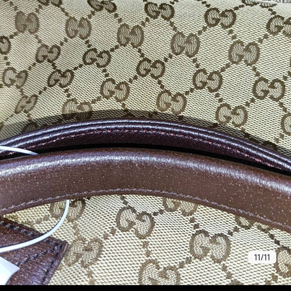 Gucci Monogram Striped Tote