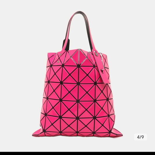 Bao Bao Issey Miyake Medium Leather Handle Bag