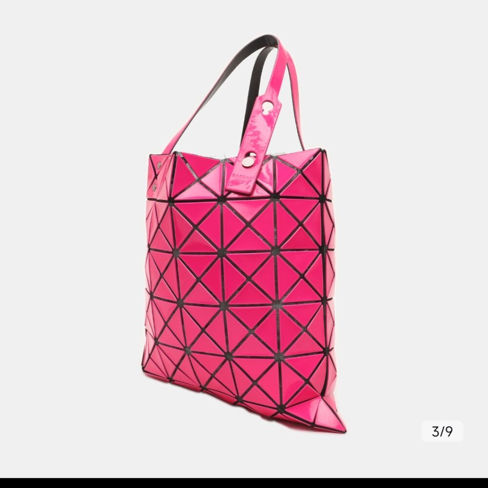 Bao Bao Issey Miyake Medium Leather Handle Bag