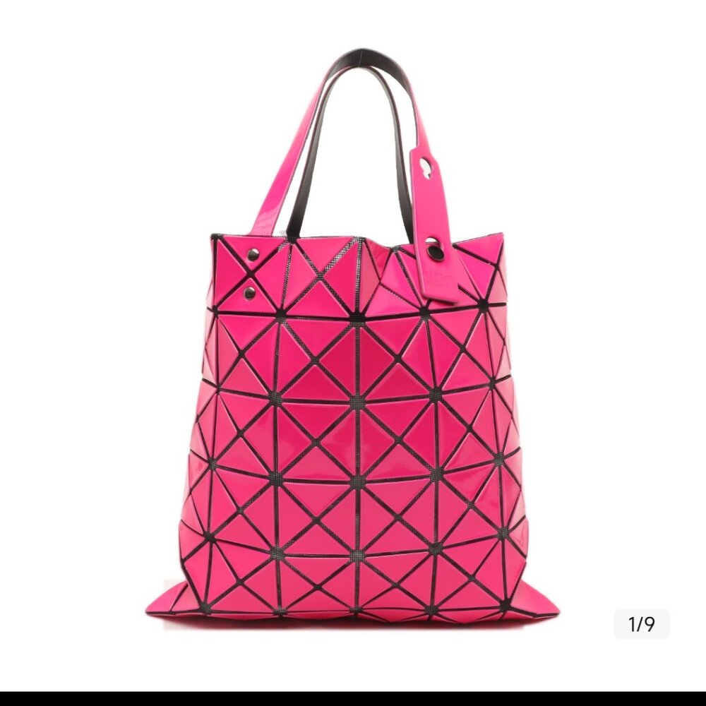 Bao Bao Issey Miyake Medium Leather Handle Bag